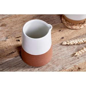 Nkuku Mali Slanting Jug White